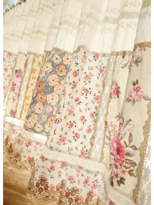 Unique design bohemian style tulle curtains
