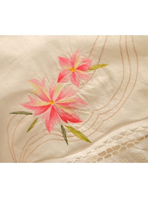 Small fresh style lace curtains