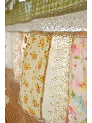 Beautiful and elegant patchwork curtains