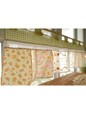 Beautiful and elegant patchwork curtains